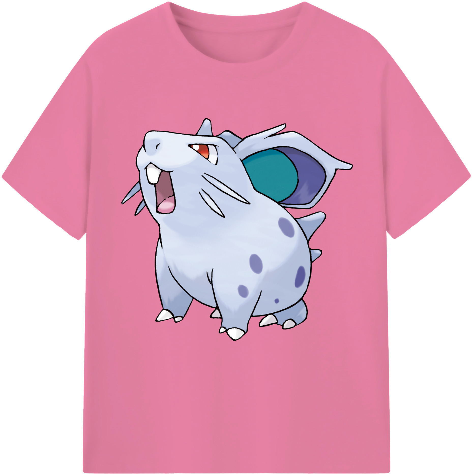 （画像用） ポケットモンスター Pokémon 綿100％半袖Tシャツ（フロントプリント）